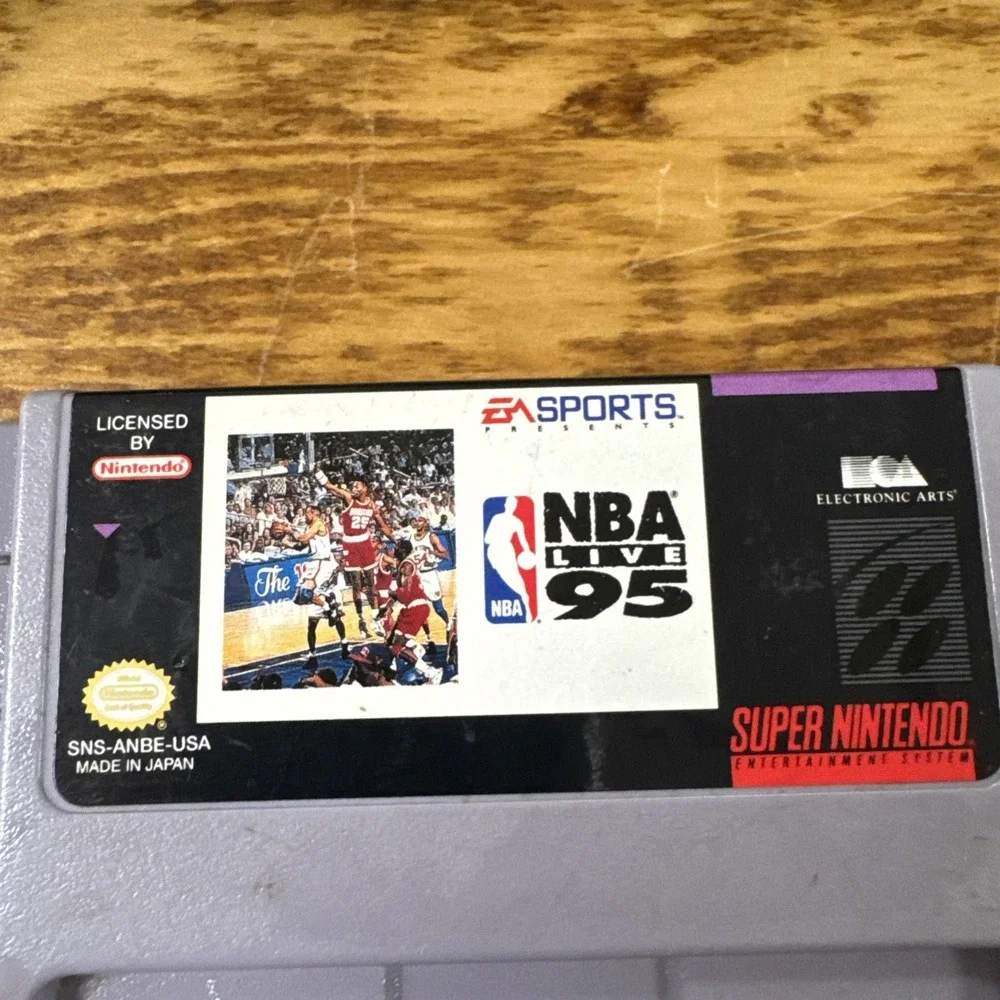 NBA Live 95 - Super Nintendo Entertainment System (SNES)